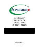 Предварительный просмотр 1 страницы Supermicro A+ Server 2123BT-HNC0R User Manual