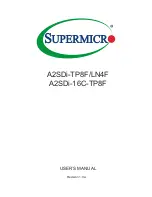 Предварительный просмотр 1 страницы Supermicro A2SDi-16C-TP8F User Manual