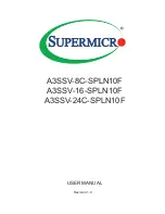 Supermicro A3SSV-16-SPLN10F User Manual preview