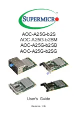 Supermicro AOC-A25G-b2S User Manual preview