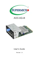 Supermicro AOC-AG-i8 User Manual preview