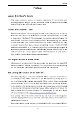 Preview for 3 page of Supermicro AOC-ATG-b2TG User Manual