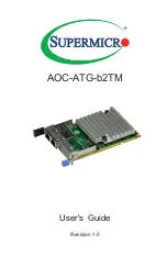 Supermicro AOC-ATG-b2TM User Manual preview