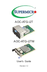 Предварительный просмотр 1 страницы Supermicro AOC-ATG-i2T User Manual