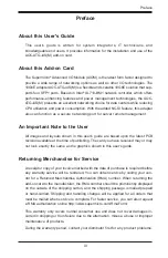 Preview for 3 page of Supermicro AOC-ATG-i4S User Manual