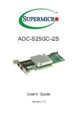 Supermicro AOC-S25GC-i2S User Manual preview