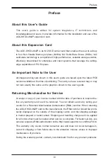 Preview for 3 page of Supermicro AOC-SHG3-4M2P User Manual