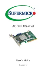 Supermicro AOC-SLG3-2E4T User Manual preview