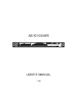 Preview for 1 page of Supermicro AS-1010S-MR User Manual