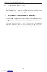 Предварительный просмотр 8 страницы Supermicro BPN-SAS2-936EL Series User Manual