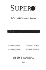 Supermicro CSE-113MFAC2-605CB User Manual preview