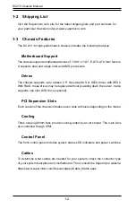 Preview for 9 page of Supermicro CSE-213BAC8-R1K23WB User Manual