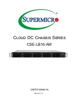 Supermicro CSE-LB16-AW User Manual preview