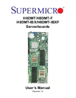 Предварительный просмотр 1 страницы Supermicro H8DMT User Manual