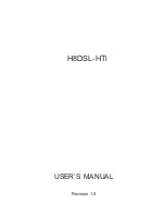 Supermicro H8DSL-HTi User Manual preview
