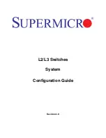 Preview for 1 page of Supermicro L2 Configuration Manual