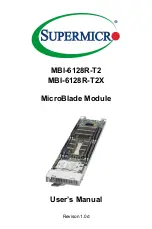 Preview for 1 page of Supermicro MBI-6128R-T2 User Manual