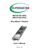 Supermicro MicroBlade MBI-6119G-T8HX User Manual preview