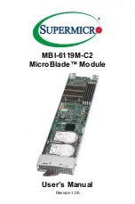 Предварительный просмотр 1 страницы Supermicro MicroBlade MBI-6119M-C2 User Manual