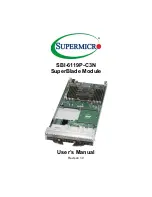 Supermicro SBI-6119P-C3N User Manual предпросмотр