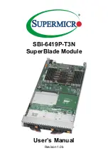 Preview for 1 page of Supermicro SBI-6419P-T3N User Manual