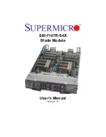 Preview for 1 page of Supermicro SBI-7147R-S4X User Manual