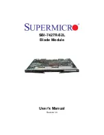 Предварительный просмотр 1 страницы Supermicro SBI-7427R-S2L User Manual