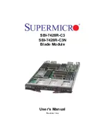 Supermicro SBI-7428R-C3 User Manual предпросмотр