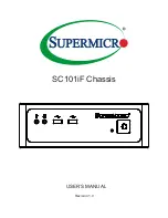 Supermicro SC101iF User Manual preview