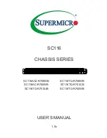 Предварительный просмотр 1 страницы Supermicro SC116AC-R700WB User Manual