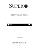 Supermicro SC504-203B User Manual предпросмотр