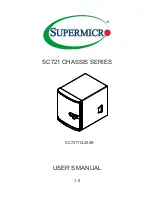 Supermicro SC721TQ-250B User Manual preview