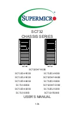 Preview for 1 page of Supermicro SC732D2-903B Manual