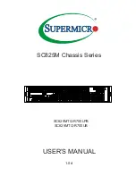 Preview for 1 page of Supermicro SC825MTQ-R700LPB User Manual