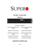 Preview for 1 page of Supermicro SC825S2-560LPV User Manual