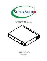 Preview for 1 page of Supermicro SCE300 User Manual