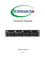 Supermicro SCLA25 User Manual preview