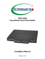 Supermicro SSH-C48Q Installation Manual preview