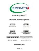 Supermicro SuperBlade MBM-GEM-001 User Manual preview