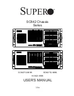 Supermicro Supero SC842i-500B User Manual preview