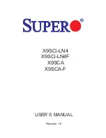 Supermicro Supero X9SCA-F User Manual предпросмотр