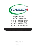 Supermicro SuperServer 1019D-12C-FRN5TP User Manual предпросмотр