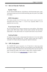 Preview for 9 page of Supermicro SuperServer 1028GR-TR User Manual