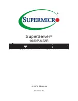 Supermicro SuperServer 1029P-N32R User Manual предпросмотр