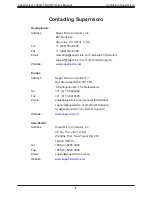 Preview for 7 page of Supermicro SuperServer 1029U-TN10RT User Manual