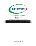 Supermicro SuperServer 120C-TR User Manual предпросмотр