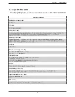 Preview for 9 page of Supermicro SUPERSERVER 2029BT-DNC0R User Manual