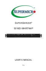 Supermicro SUPERSERVER 5018D-MHR7N4P User Manual preview