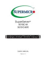 Supermicro SuperServer 5019C-M User Manual предпросмотр