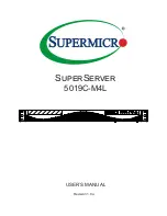 Supermicro SuperServer 5019C-M4L User Manual предпросмотр